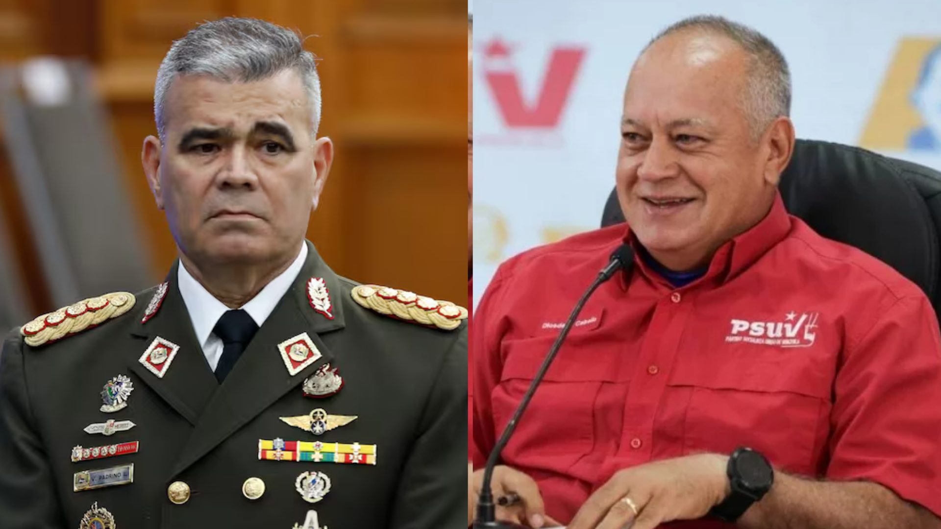 EE. UU. ofrece 25 millones por Diosdado Cabello y 15 por Padrino López