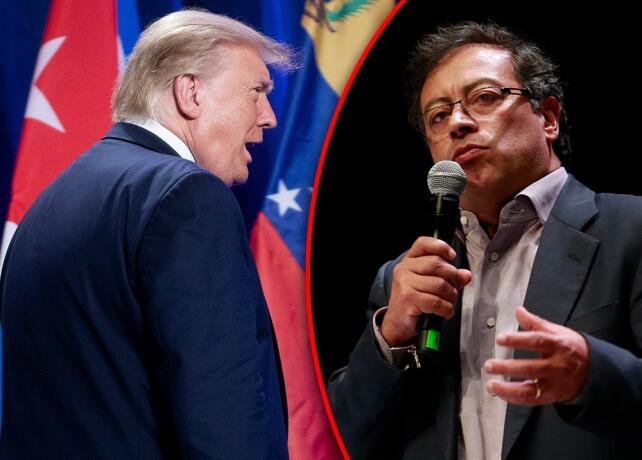 Trump impone sanciones a Colombia tras la decisión de Gustavo Petro