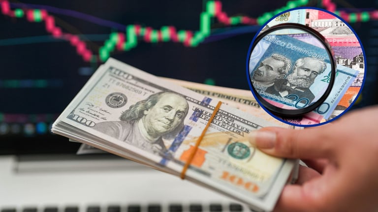 Peso dominicano cae y el “billete verde” se acerca a su precio máximo histórico