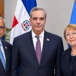 Abinader aborda Haití, Nicaragua y Venezuela en reuniones con jefe de la OEA y Michelle Bachelet