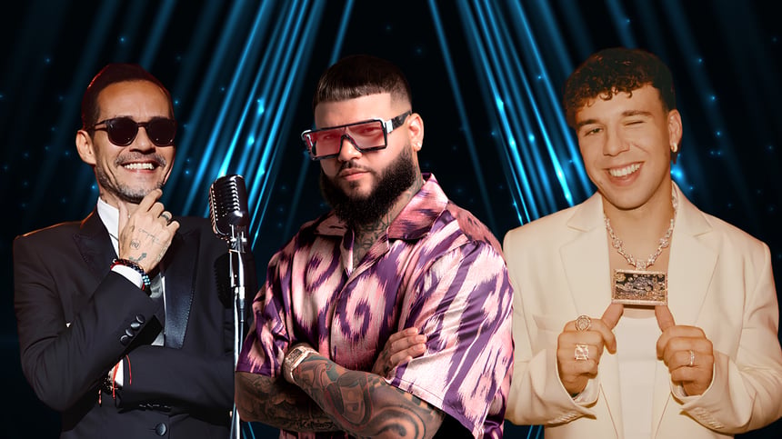 Marc Anthony, Farruko y Quevedo actuarán en la gala europea de los Premios Juventud