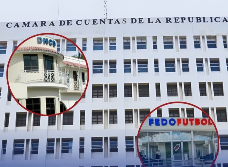 Cámara de Cuentas publica auditorías a la DNCD y la Federación Dominicana de Fútbol