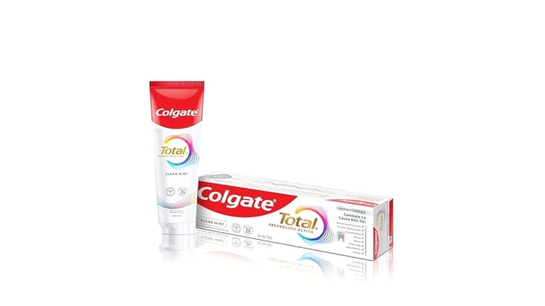 Pese a reportes adversos, pasta Colgate Total Clean Mint no será retirada del mercado