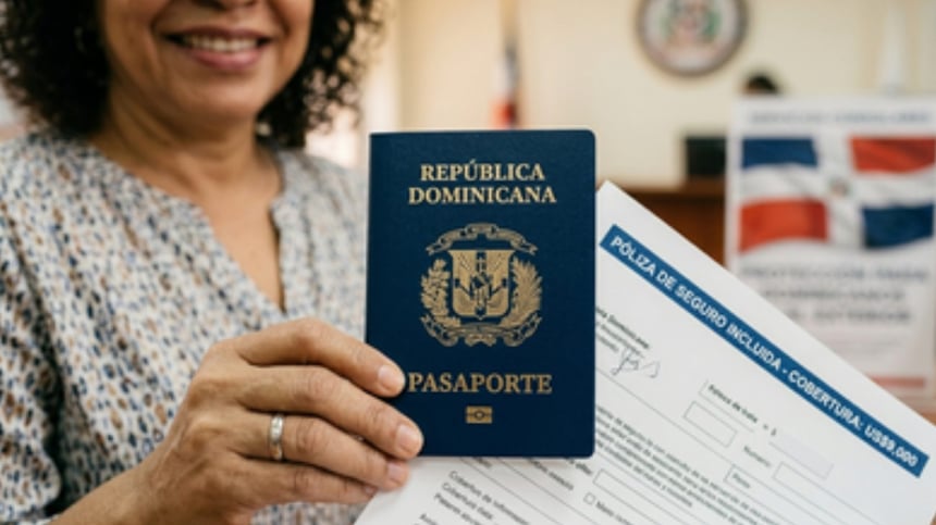 Dominicanos fuera de RD podrán obtener nuevo pasaporte con seguro de hasta 9,000 dólares