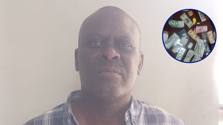 Con más de un millón de dólares falsos apresan haitiano en Dajabón
