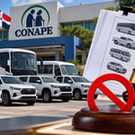Suspenden licitación del CONAPE por RD$45.5 millones para compra de vehículos