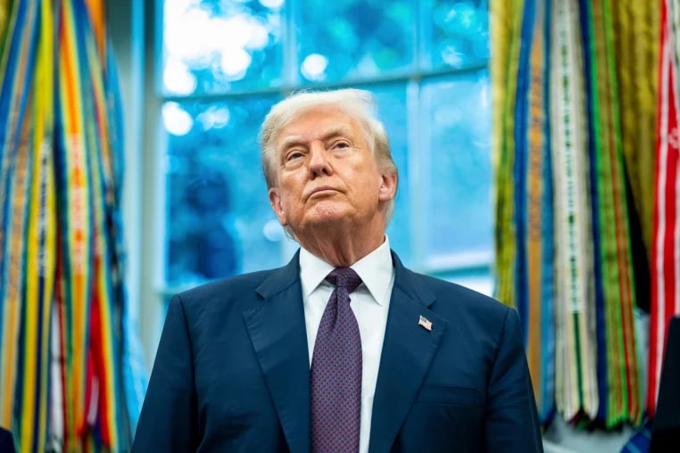 Trump reitera su apoyo a una paz duradera en Ucrania en su día de la independencia
