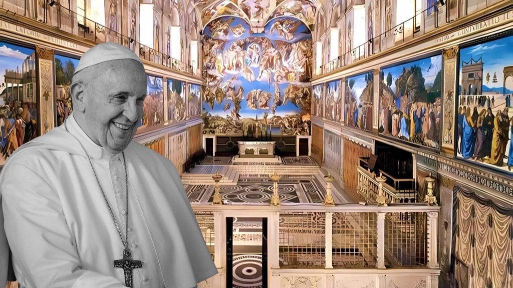 La Capilla Sixtina acogerá el cónclave papal el 7 de mayo a las 4:30 (hora local)