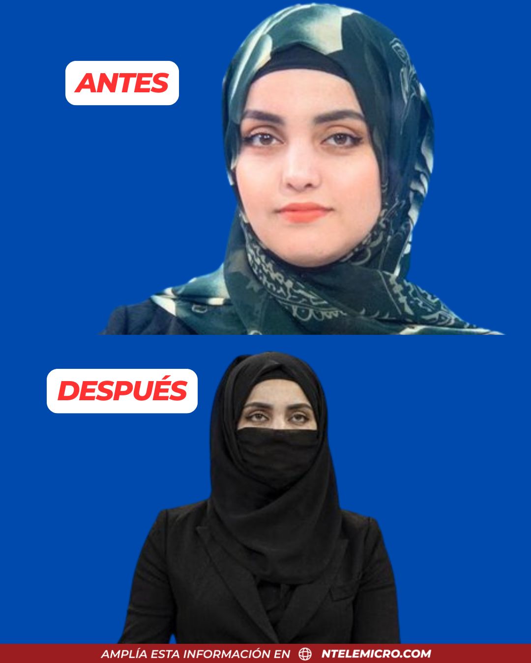 La orden fue emitida por la Dirección de Información y Cultura local y sigue la línea de la restricción impuesta el pasado agosto que veta la voz de las mujeres en público en todo el país.