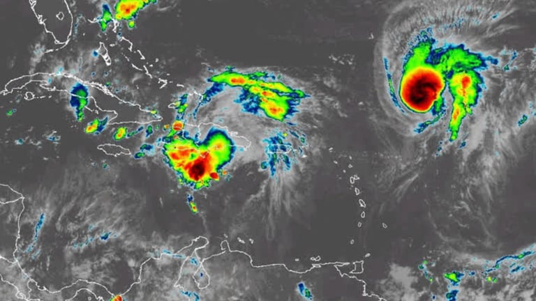¡Alerta de lluvias fuertes! Onda tropical sobre Haití con potencial ciclónico mantiene la inestabilidad en el país