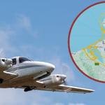 Un piloto de la aerolínea británica Ravenair sorprendió a usuarios de redes sociales al dibujar en el cielo la frase “Estoy aburrido” durante un vuelo de prueba sobre el estuario del Dee, en la frontera entre Inglaterra y Gales.