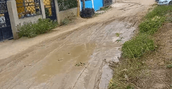 Ciudadanos solicitan arreglo de calles en mal estado