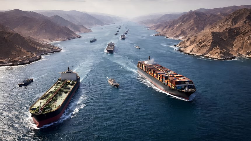 Las tensiones se intensificaron luego de que Washington informara sobre una ofensiva contra más de 140 objetivos en territorio iraní, en respuesta a un ataque de fuerzas de Irán contra un buque que navegaba por el estrecho. Según Teherán, la embarcación utilizaba una ruta considerada no autorizada.