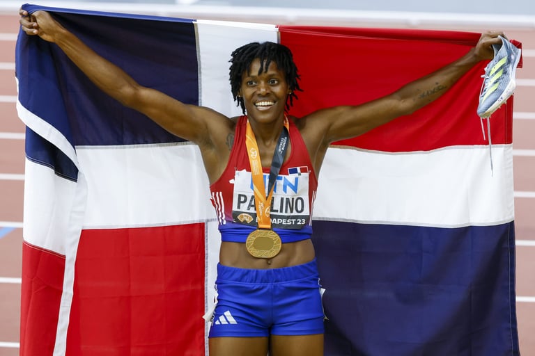 Marileidy Paulino gana los 400 metros en Athlos Nueva York