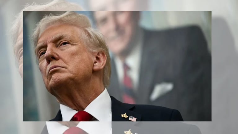 Trump minimiza el papel de Hamás en el conflicto de Gaza