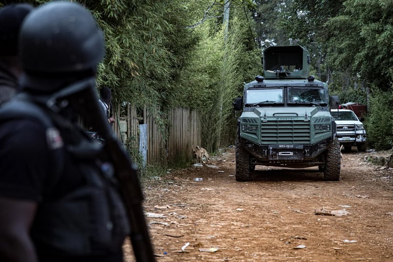 Dos muertos y ocho heridos deja accidente de vehículos de la Misión de Seguridad de Haití