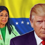 Afirmó que en el país existe una institucionalidad en funciones y se refirió a sí misma como “presidenta encargada”.