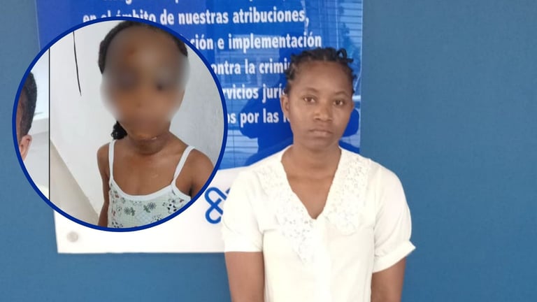 Niña de cinco años es maltratada por su madre en Punta Cana 
