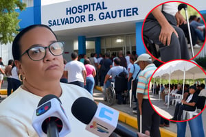 “Estamos enfermos”: Pacientes del Gautier denuncian horas de pie y falta de asientos