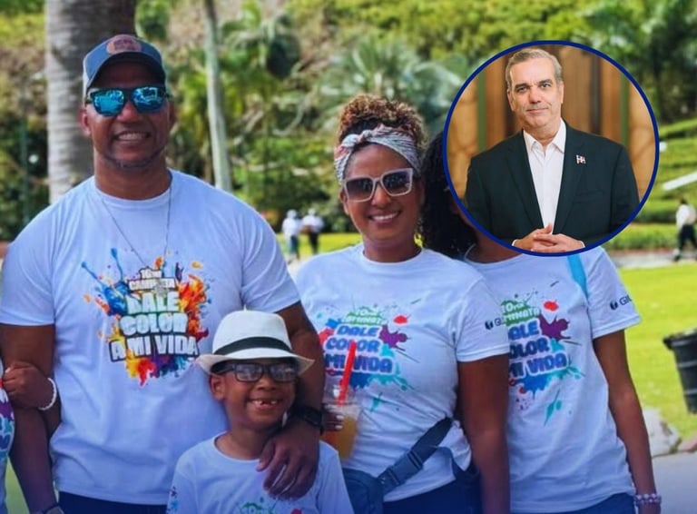 Esposa de Liondy Ozoria solicita empleo al presidente para costear nueva necesidad de hijo autista