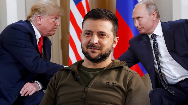 Zelenski acusa a Putin de usar reunión con Trump como «victoria personal»