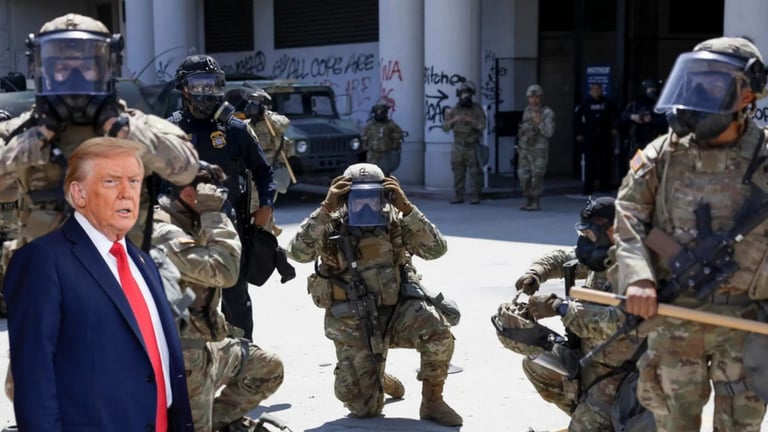 Washington D.C. demanda a Trump por uso militar sin consentimiento local