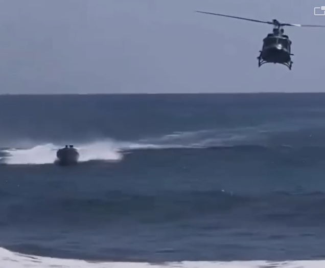 VIDEO: Persecución de película: agentes de El Salvador interceptan lancha con cocaína