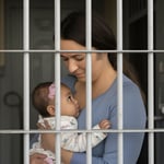 Reclusa brasileña reduce su pena por amamantar a su hija