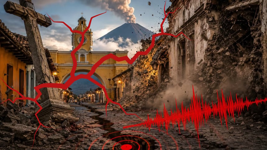 Hasta el lunes 21 de septiembre, Guatemala había acumulado 5,855 sismos durante 2026, de los cuales 143 habían sido sensibles para la población. El día anterior, la cifra acumulada era de 5,753 movimientos.