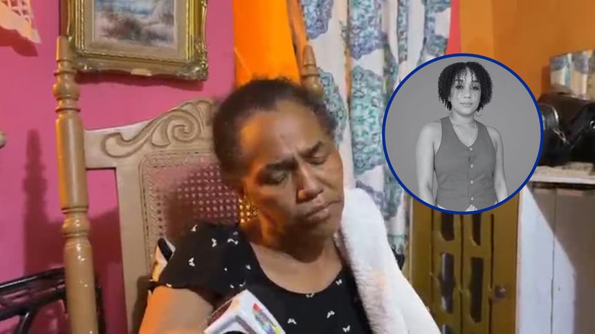 “Ese hombre me la mató”: madre de Yissel Castillo relata entre lágrimas cómo encontró a su hija