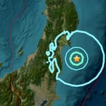 El organismo, que registra la actividad sísmica en todo el mundo, localizó el temblor a una profundidad de 9 kilómetros y a 122,4 kilómetros al este de la localidad Yamada.