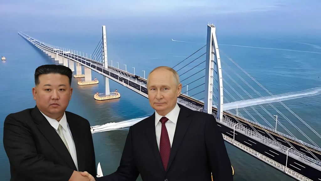 Seúl detecta construcción de un puente vehícular entre Corea del Norte y Rusia