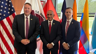 Cabrera Ulloa agradeció el respaldo de la DEA al fortalecimiento de las capacidades operativas de los países aliados y aseguró que la cooperación internacional va más allá del intercambio de información, al contribuir con la formación de personal especializado y el desarrollo de liderazgo.