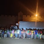 ¡Repleto de haitianos! Hallan furgón y yipeta con 90 ilegales en Montecristi