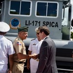 Armada Dominicana recibe lancha de US$1.9 millones donada por Estados Unidos para reforzar vigilancia marítima
