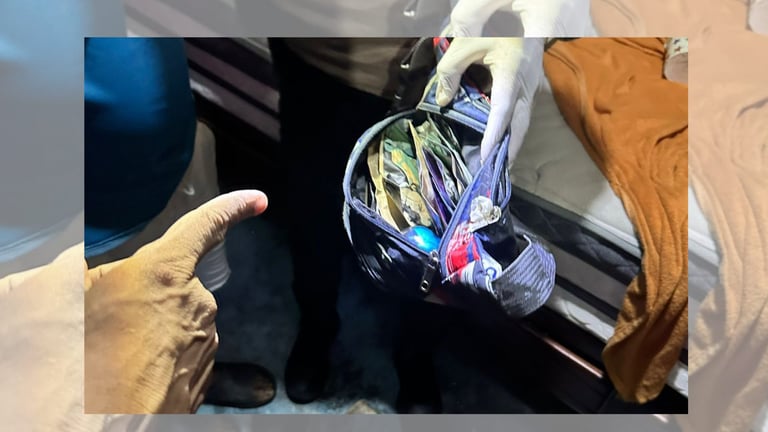 Incautan drogas, armas y dinero en operativo en San Cristóbal