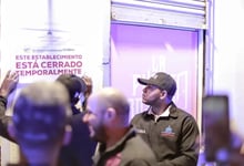 Interior y Policía cierra negocios en el Distrito Nacional por incumplimiento de normas