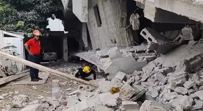Tres víctima mortales dejó derrumbe de edificio en La Romana