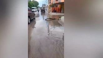 Residentes en San Pedro de Macorís denuncian contaminación por colapso cloacal