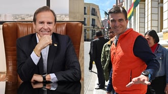El candidato del gubernamental Movimiento al Socialismo (MAS), Eduardo del Castillo, aparece con un 3,1%, al límite del porcentaje requerido para conservar la personalidad jurídica del partido.
