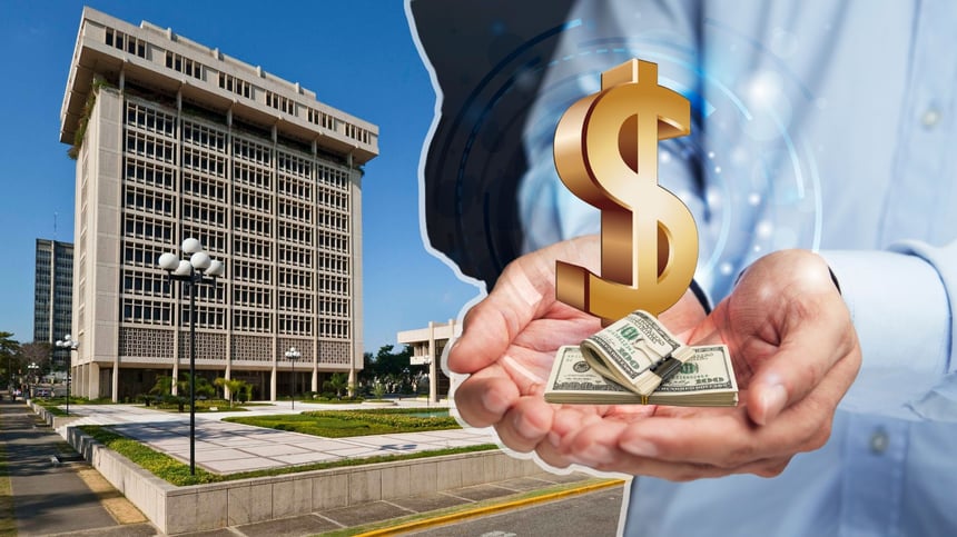 Así se ubica el dólar este lunes, según el Banco Central de la República