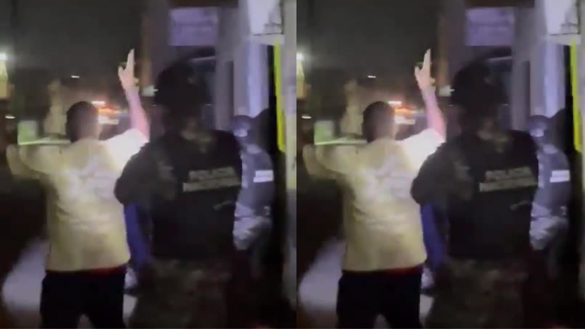 Testigos relataron que, pese a los insistentes llamados de sus acompañantes para que depusiera el arma, el prestamista se negó a hacerlo, incrementando la tensión en la escena.