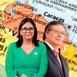 Por otra parte, el dirigente colombiano ha abogado por no seguir dependiendo del petróleo, tampoco en Venezuela, y ha opinado que los yacimientos de ese país y de Colombia «matan a la humanidad».