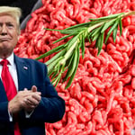 Donald Trump anunció la suspensión temporal de aranceles a la importación de carne molida