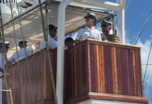 El velero, conocido por formar a las futuras generaciones de oficiales de la Armada Española, arribó al país caribeño como parte de su itinerario del Crucero de Instrucción.