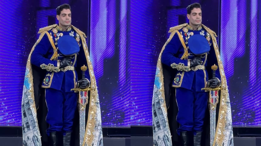 Bray Vargas lleva homenaje a Gregorio Luperón a la pasarela de Mister Global 2026