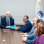 Silverio y ministro de Educación tratan innovación educativa y formación docente