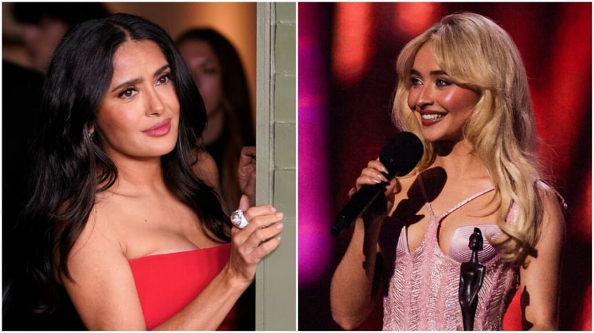 ¡En pleno show! Arrestan a Salma Hayek por ser "demasiado sexi"