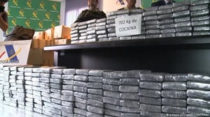 Cae una banda que trasladó 2.700 kilos de cocaína de Colombia por España