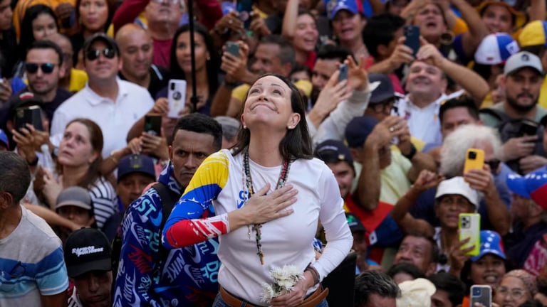 María Corina Machado gana el premio Nobel de la Paz 2025
